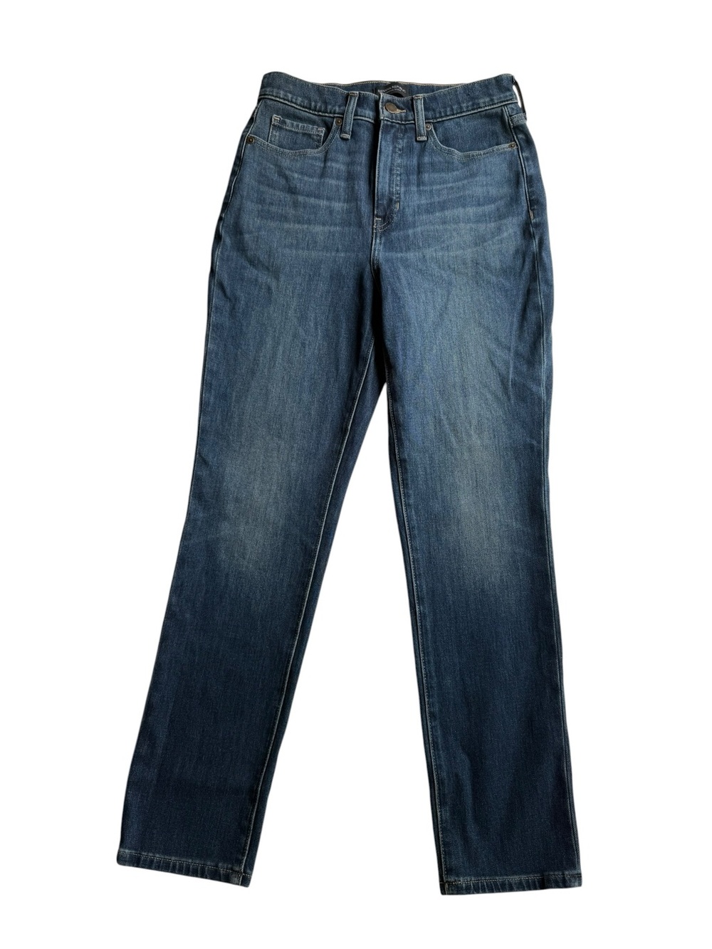 Banana Republic Ultra High Rise Slim Fit Ankle Jeans Denim Dark Blue Size 27